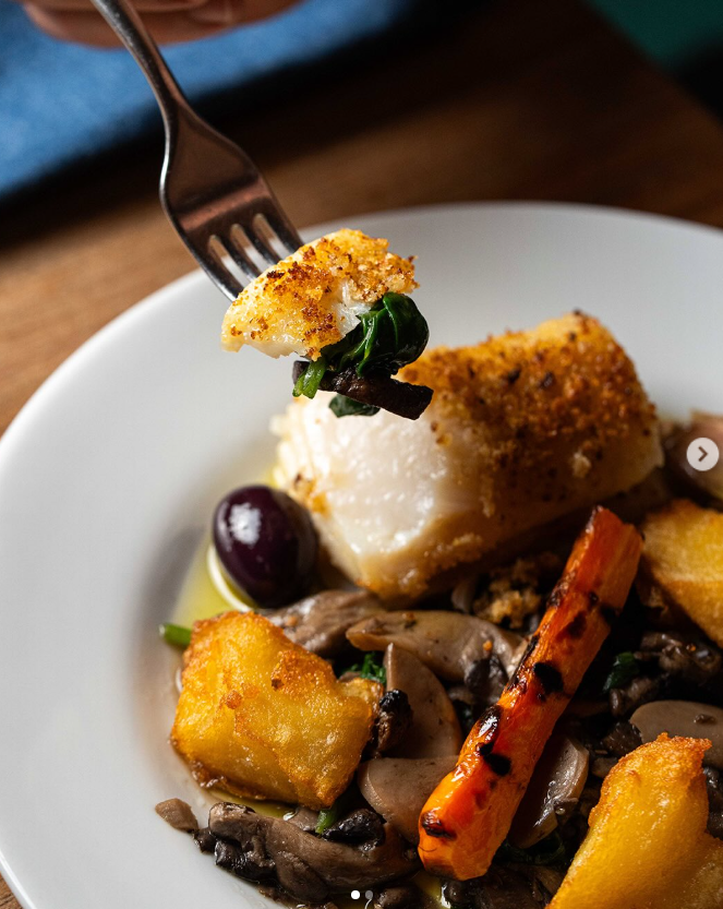 Bacalhau crocante